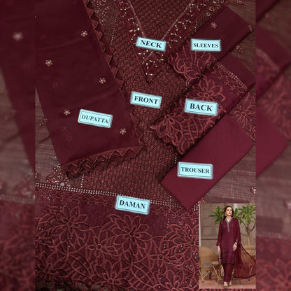 Crimson Chiffon Fancy