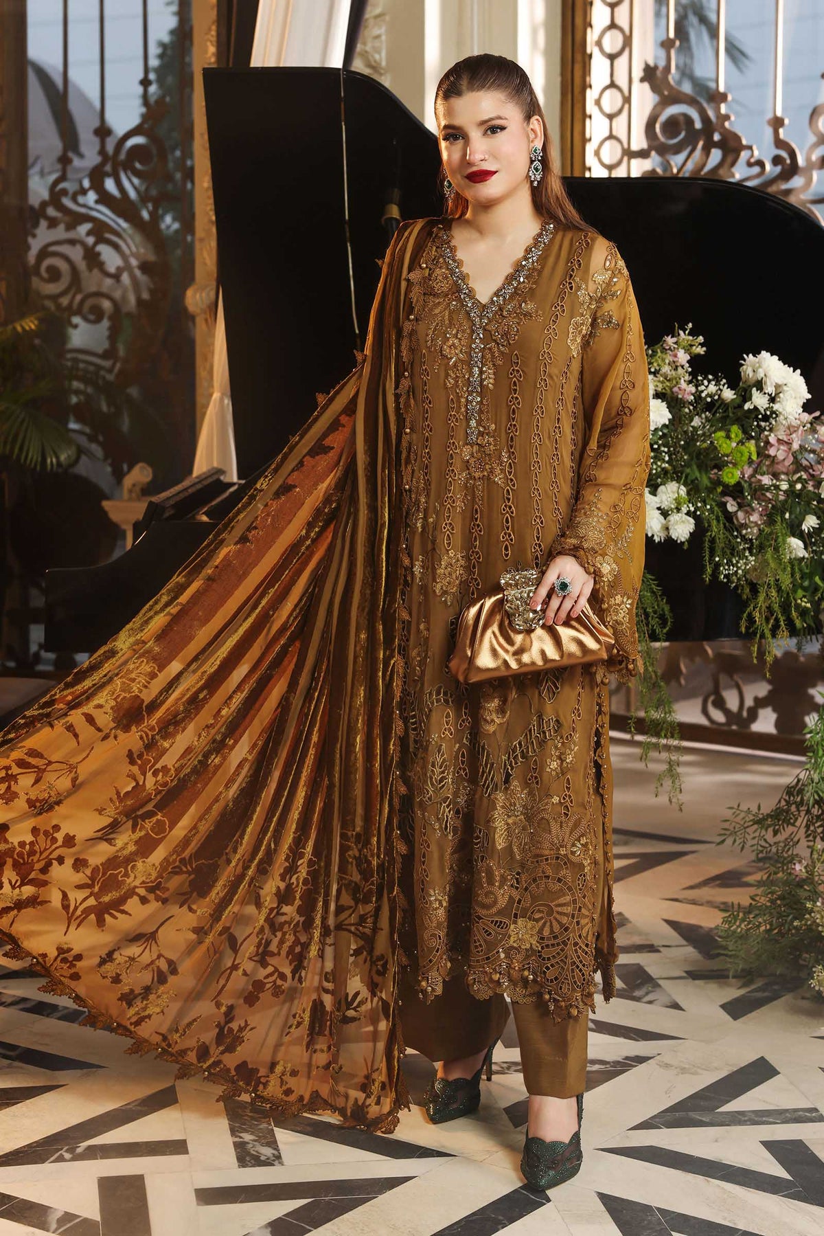 Maria B Chiffon Fancy