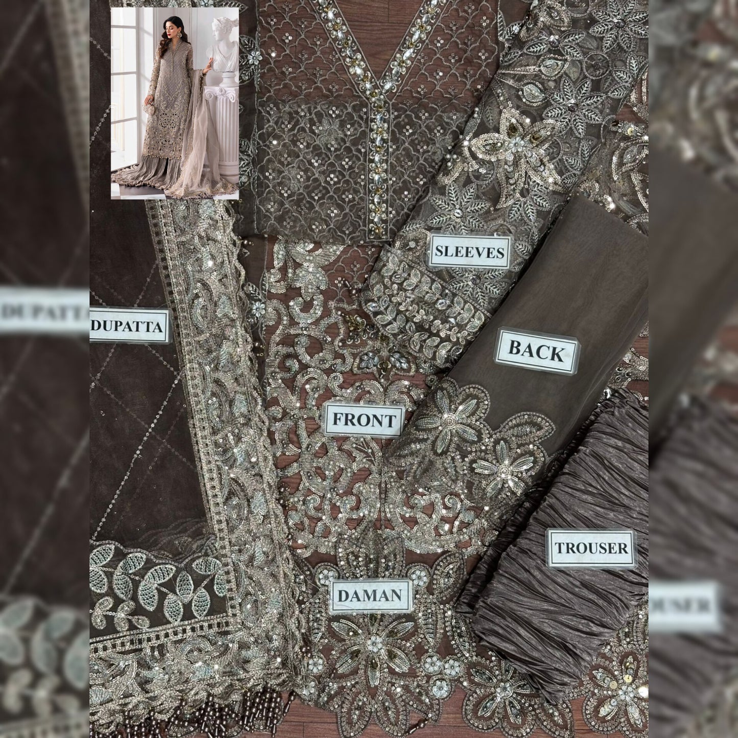 Maria B Organza Fancy