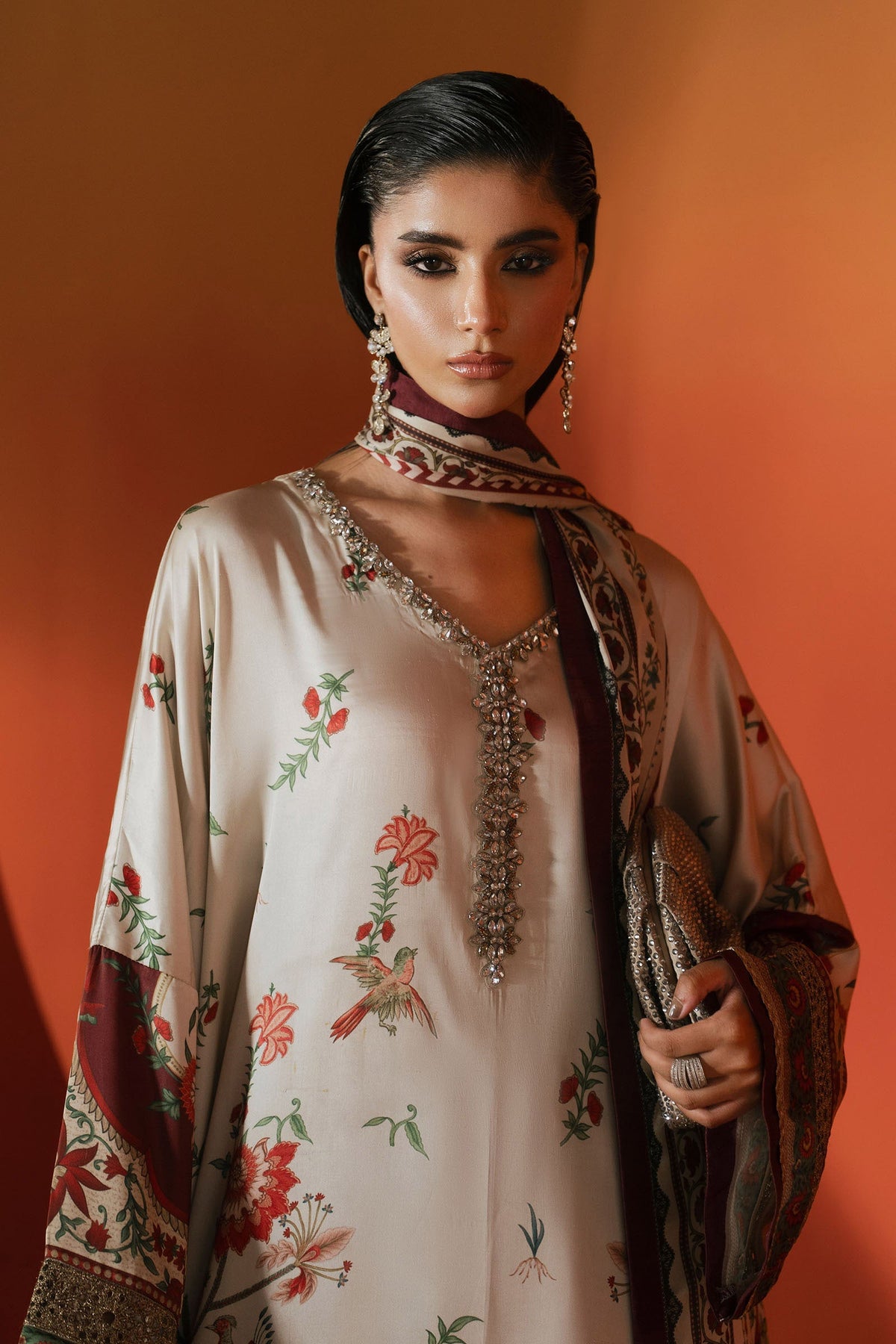Maria B Silk Fancy