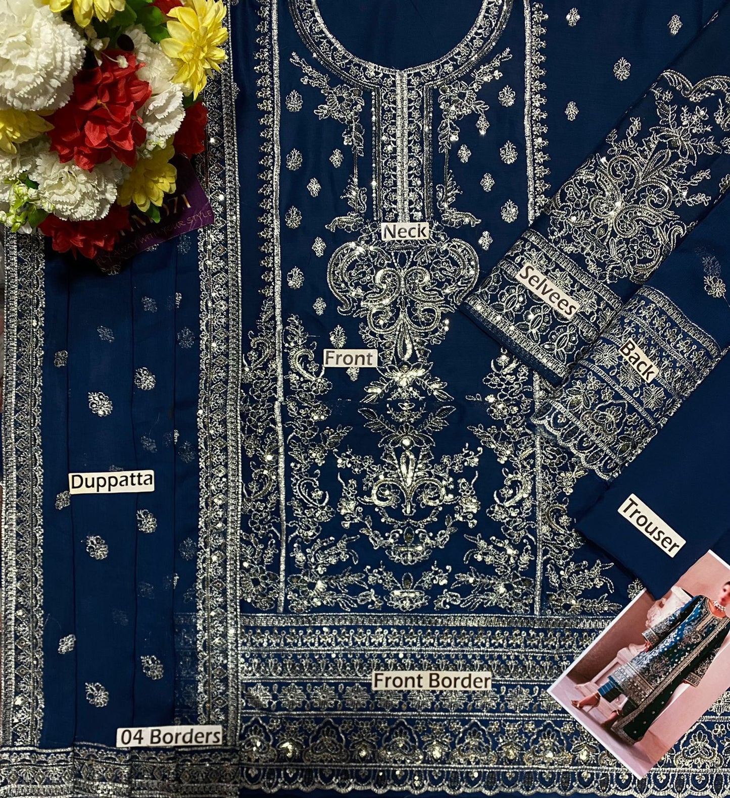 Gulaal Chiffon Fancy