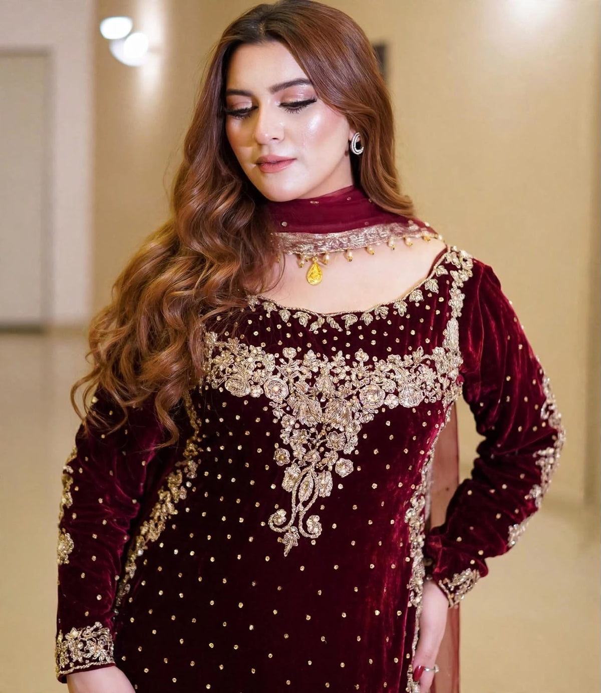 Aneela Velvet Fancy