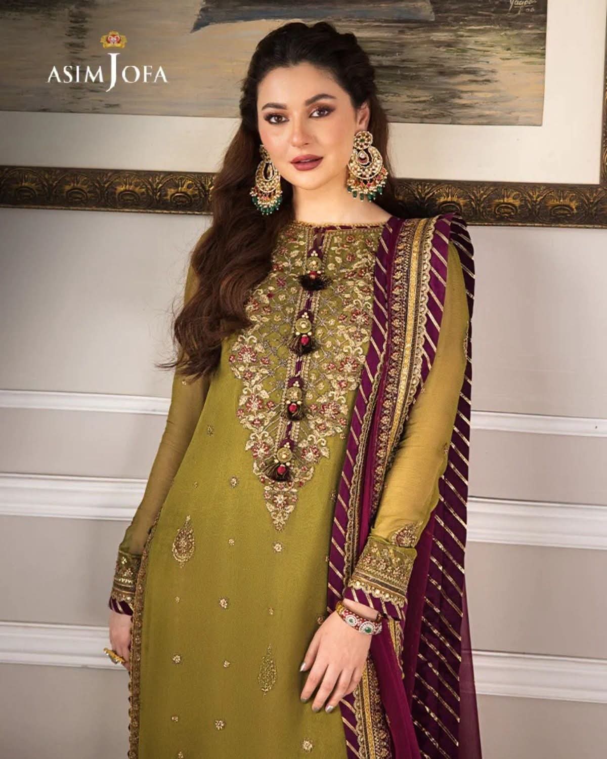 Asim Jofa Chiffon Fancy