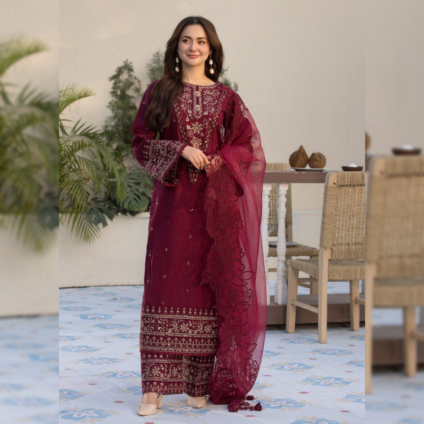 Qalamkar Lawn Fancy
