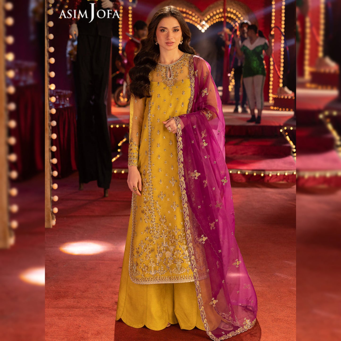 Asim Jofa Organza Fancy