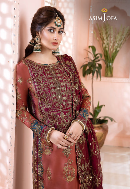 Asim Jofa Chiffon Fancy