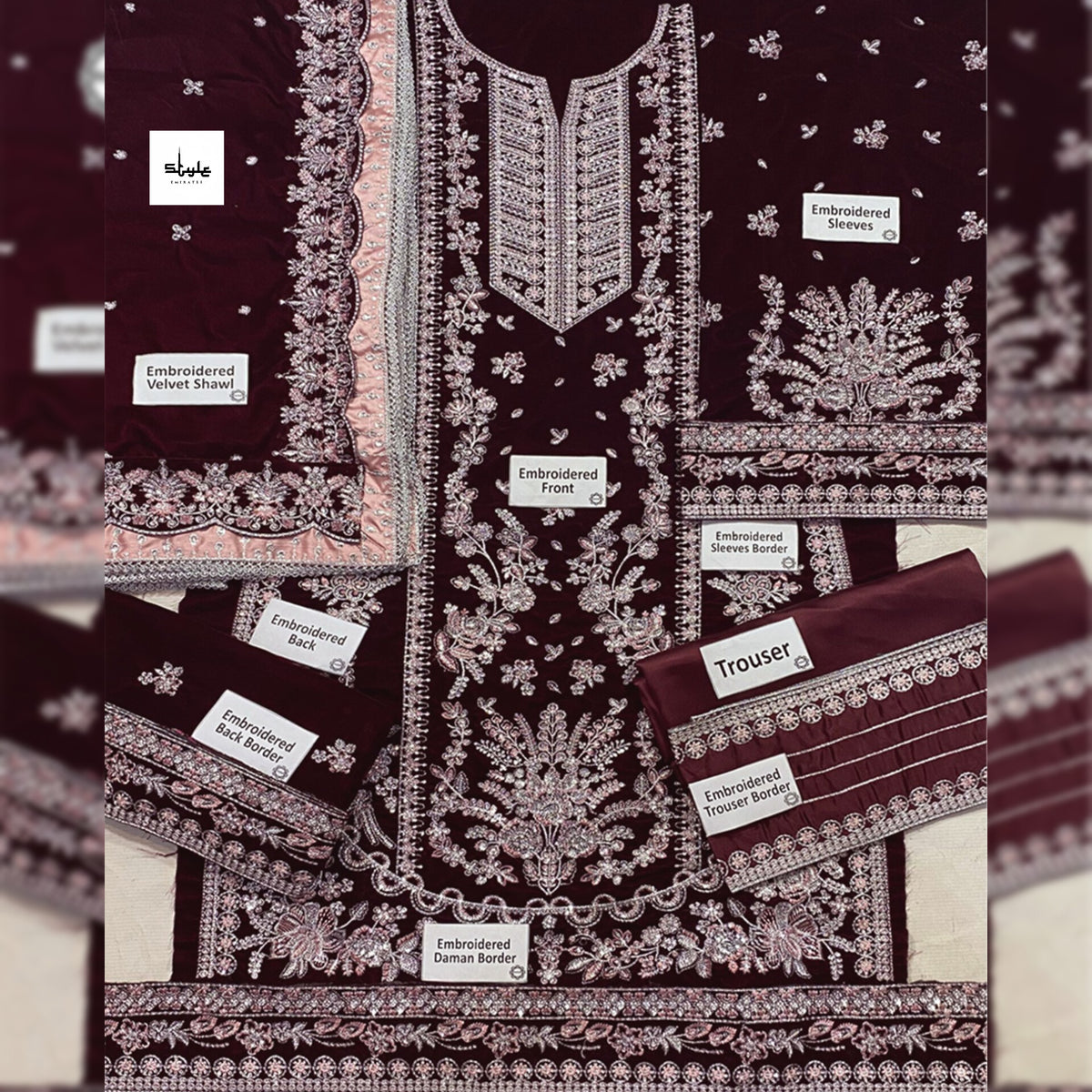 Aneela Velvet Fancy