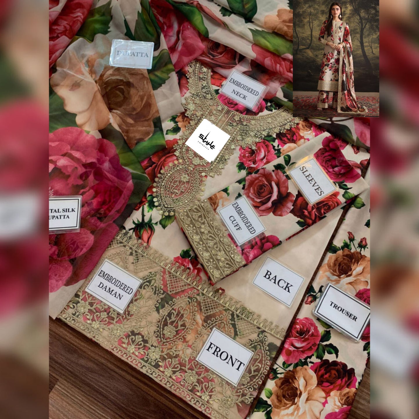 Zainab Chottani Silk Fancy