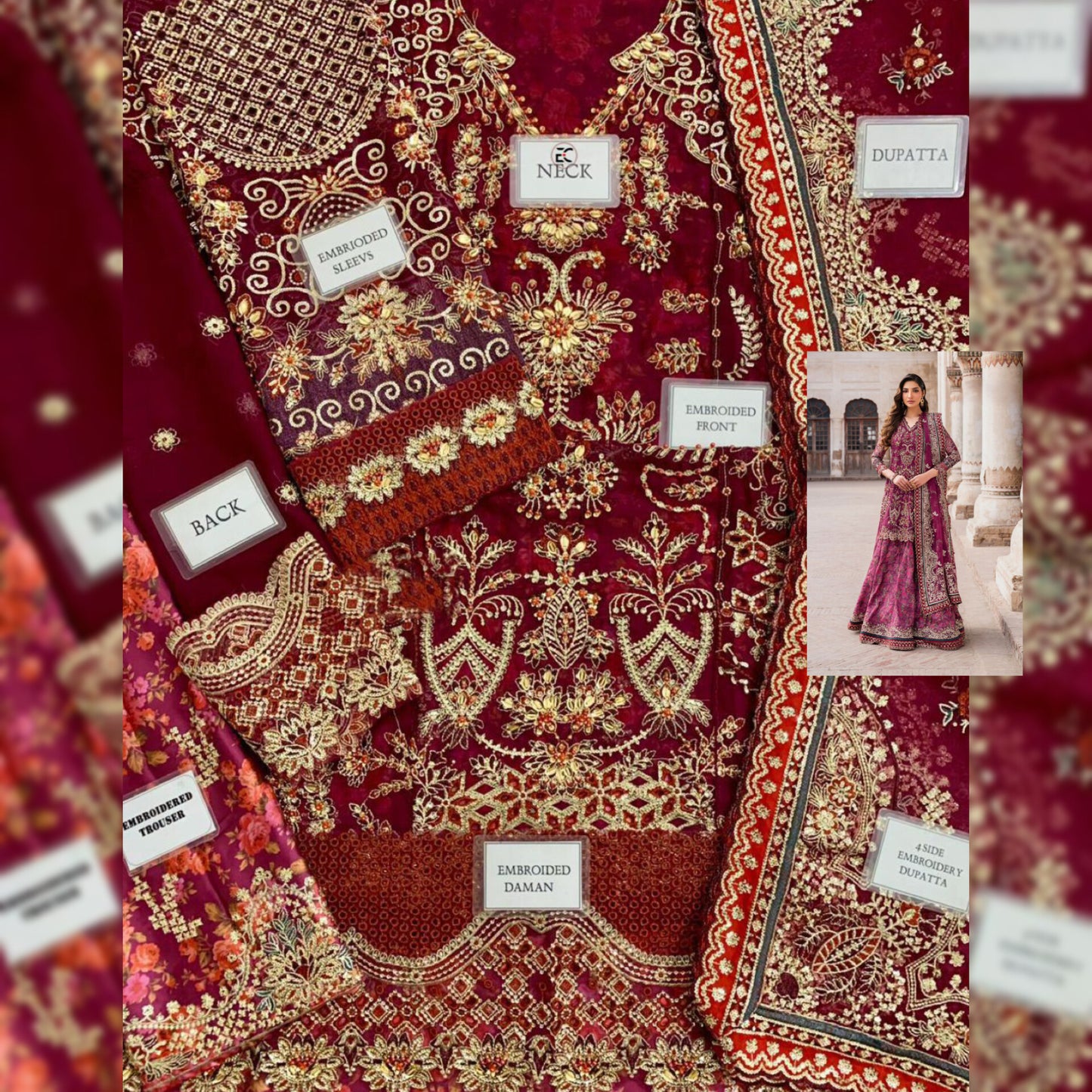 Iznik Chiffon Fancy
