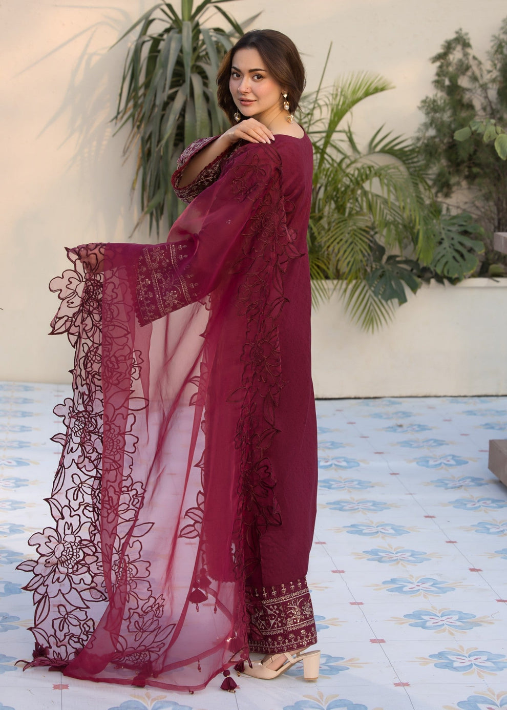 Qalamkar Lawn Fancy