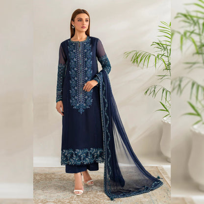 Sapphire Chiffon Fancy