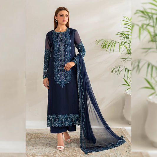 Sapphire Chiffon Fancy