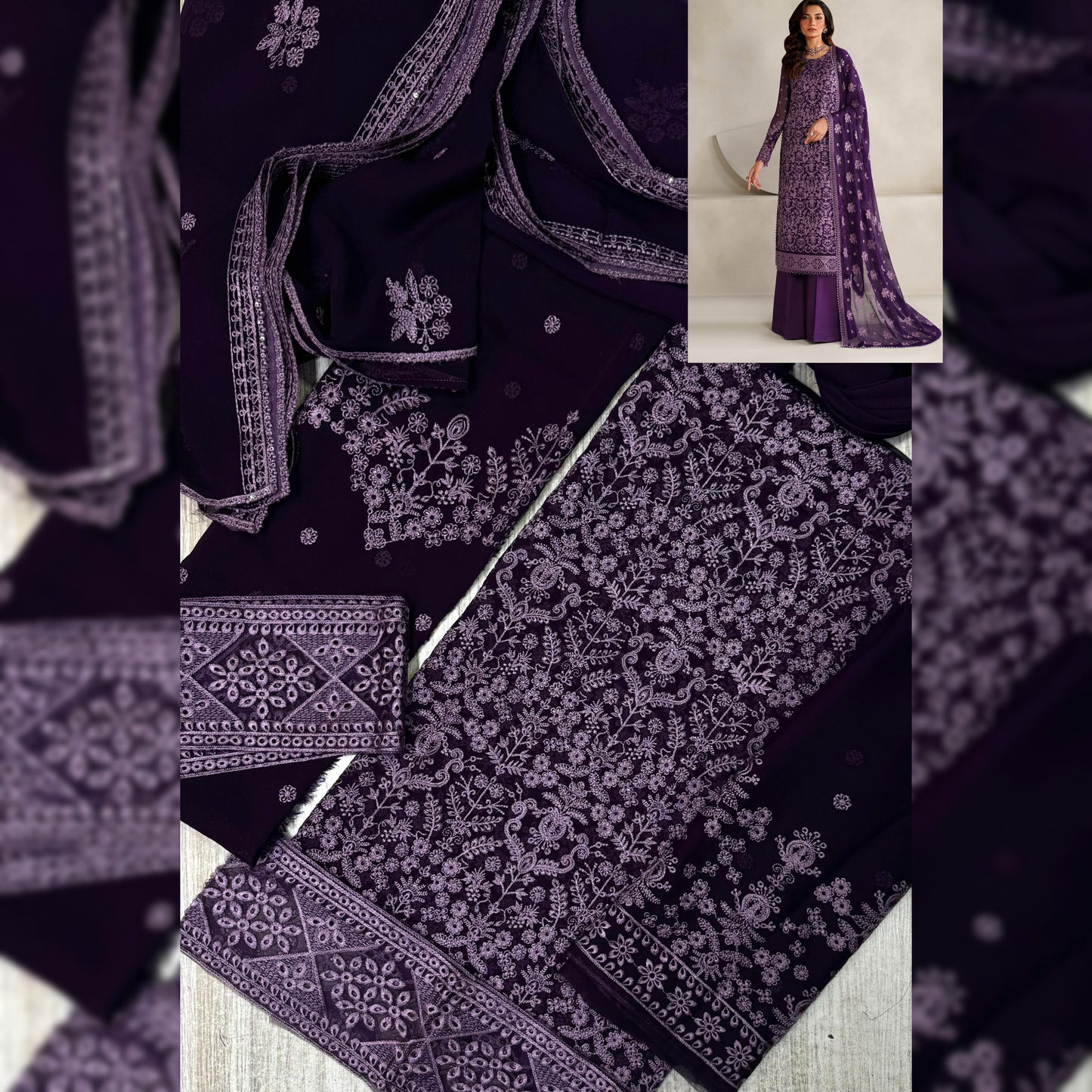 Zarif Chiffon Fancy