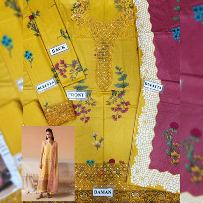 Afrozeh Linen Fancy
