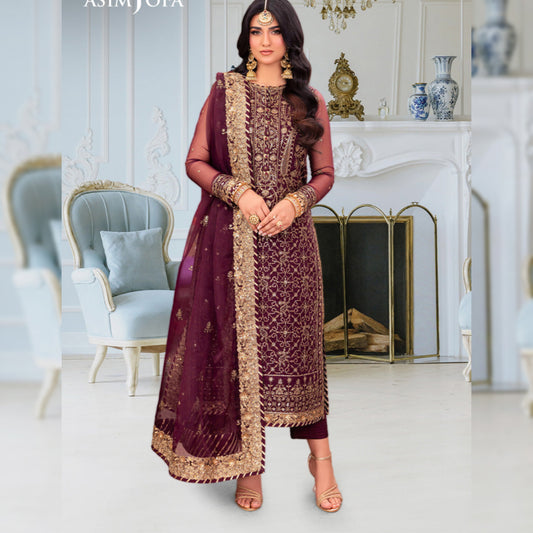 Asim Jofa Chiffon Fancy