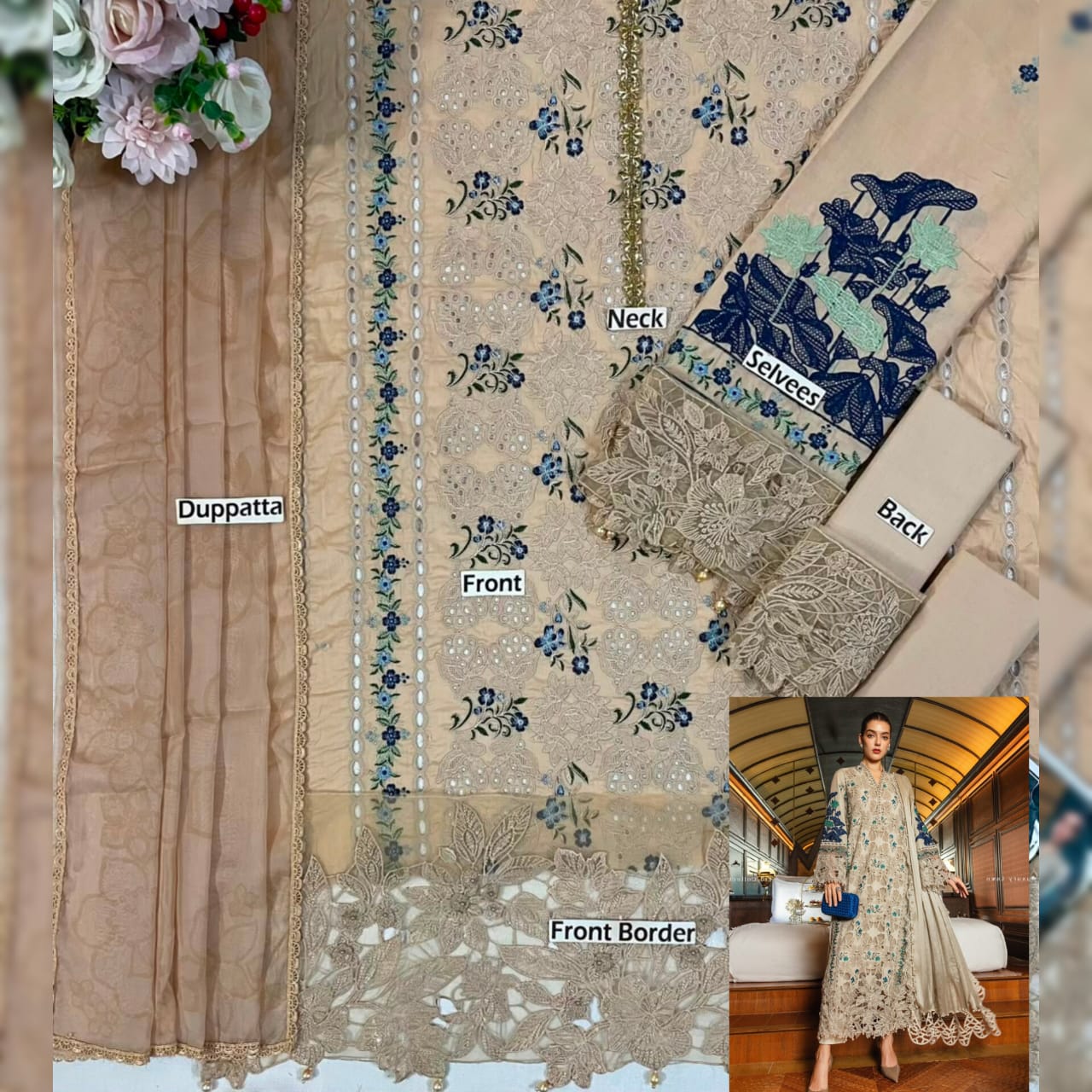 Maria B Lawn Fancy