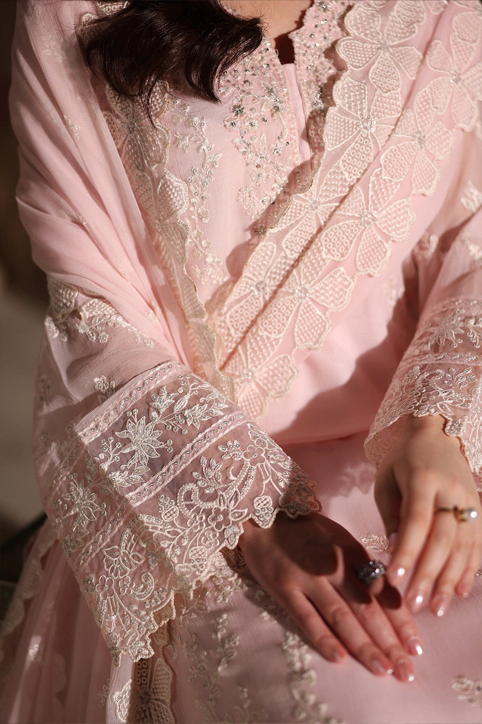Azure Chiffon Fancy