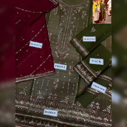 Asim Jofa Chiffon Fancy