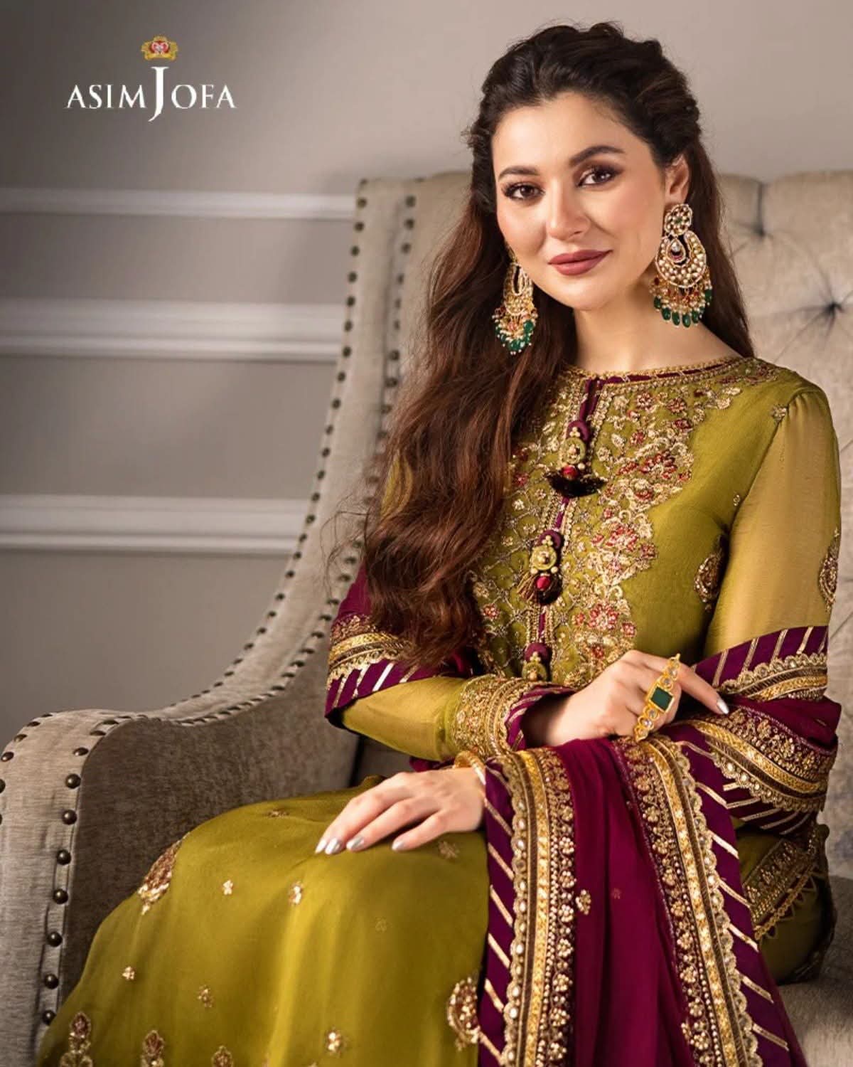 Asim Jofa Chiffon Fancy
