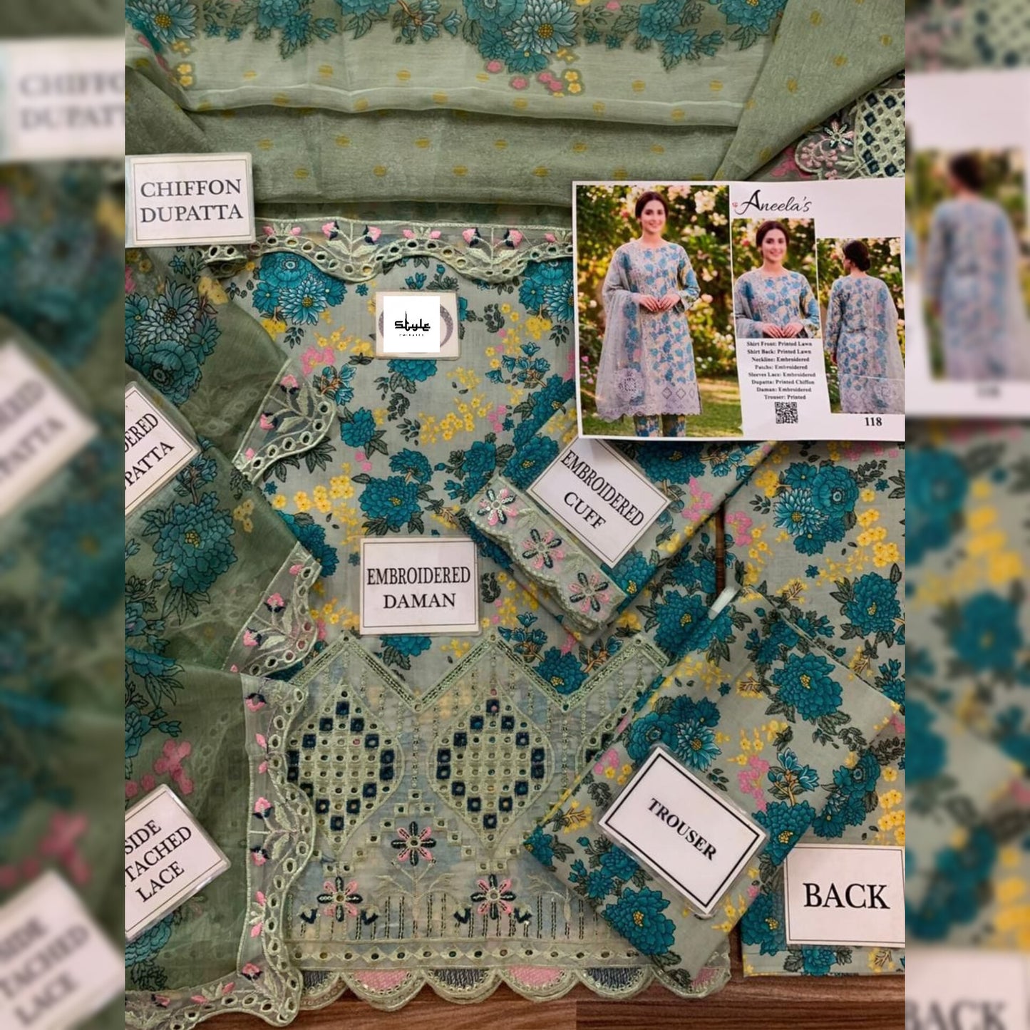 Aneela Lawn Fancy