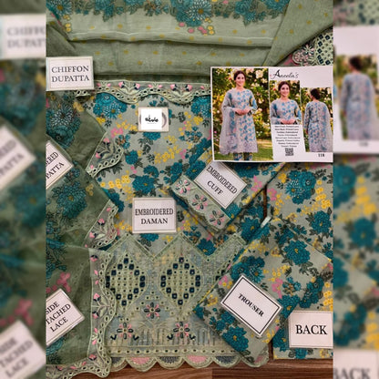 Aneela Lawn Fancy