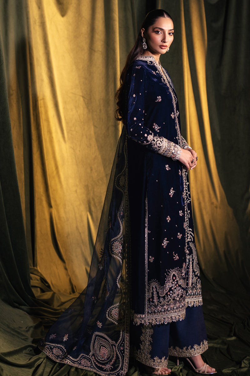 Qalamkar Velvet Fancy