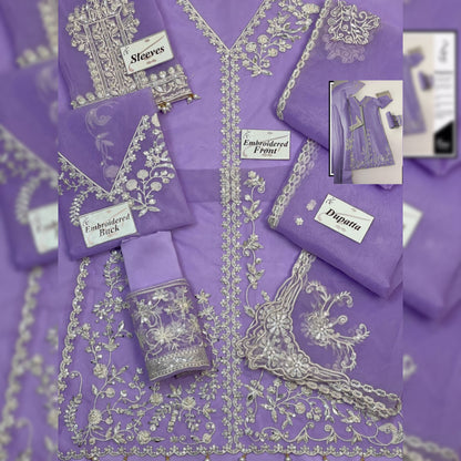 Agha Noor Organza Fancy
