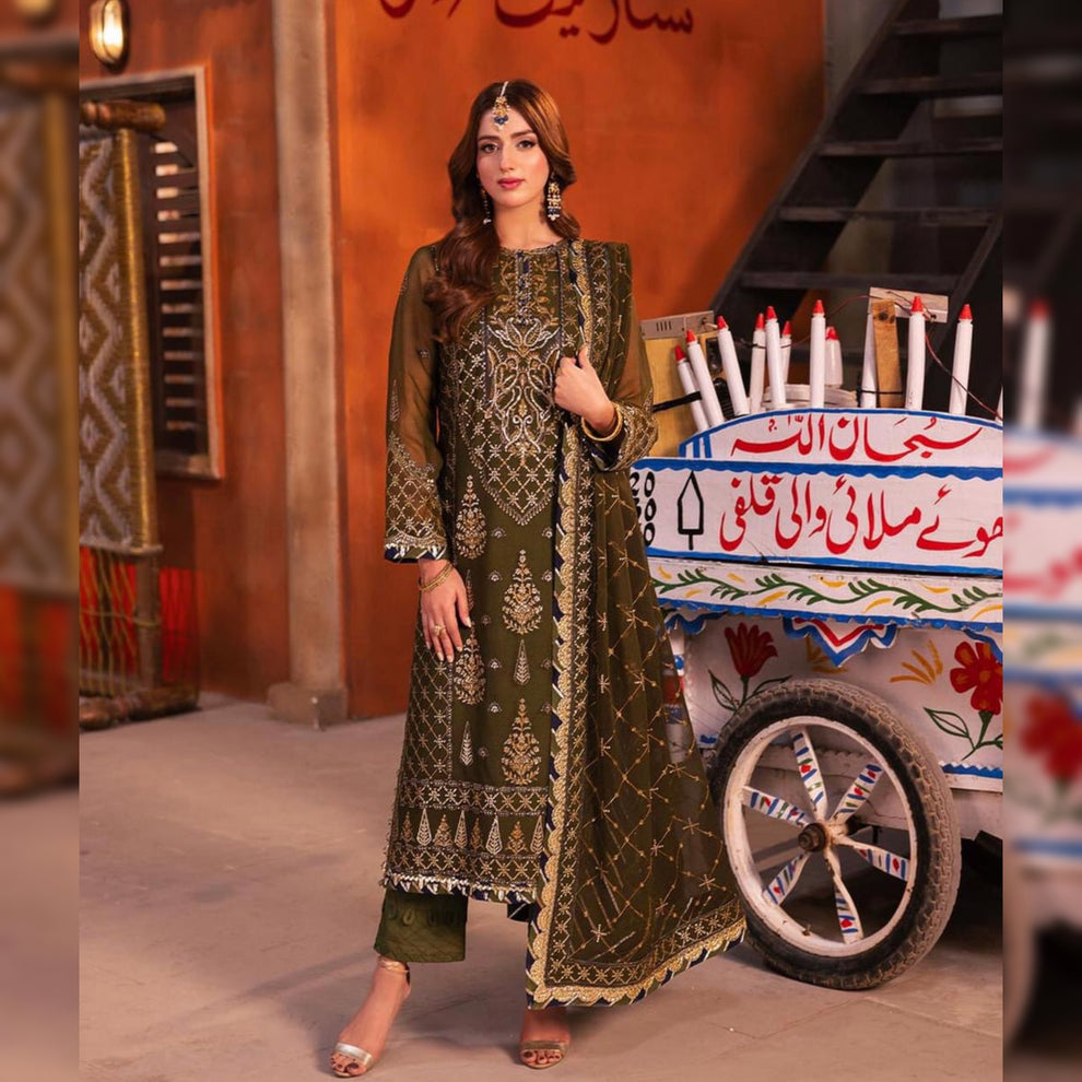 Asim Jofa Chiffon Fancy