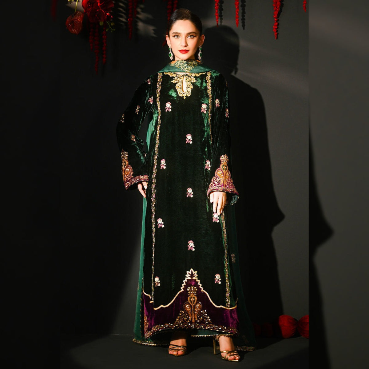 Ansab Jahangir Velvet Fancy