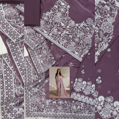 Zarif Chiffon Saree
