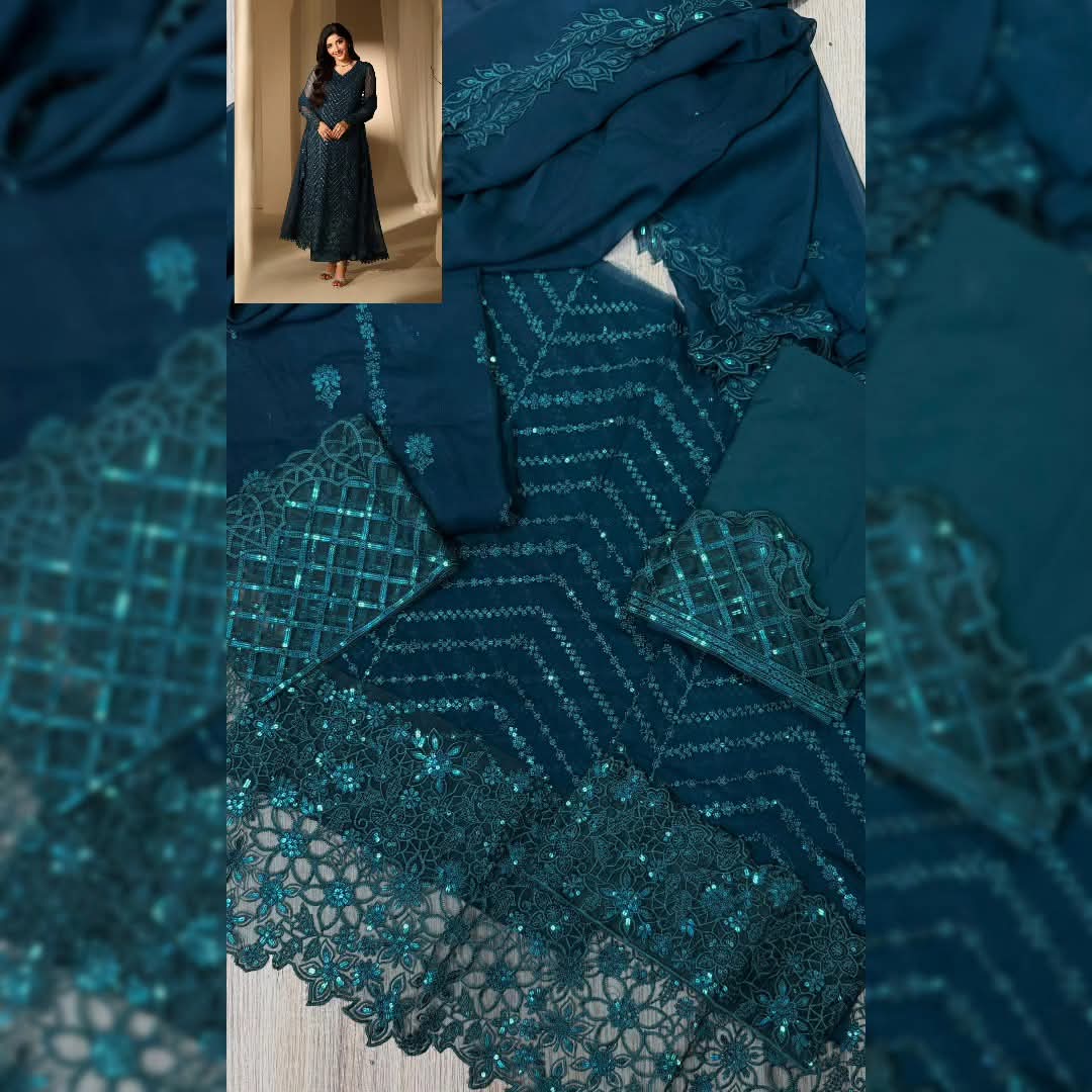 Azure Chiffon Fancy