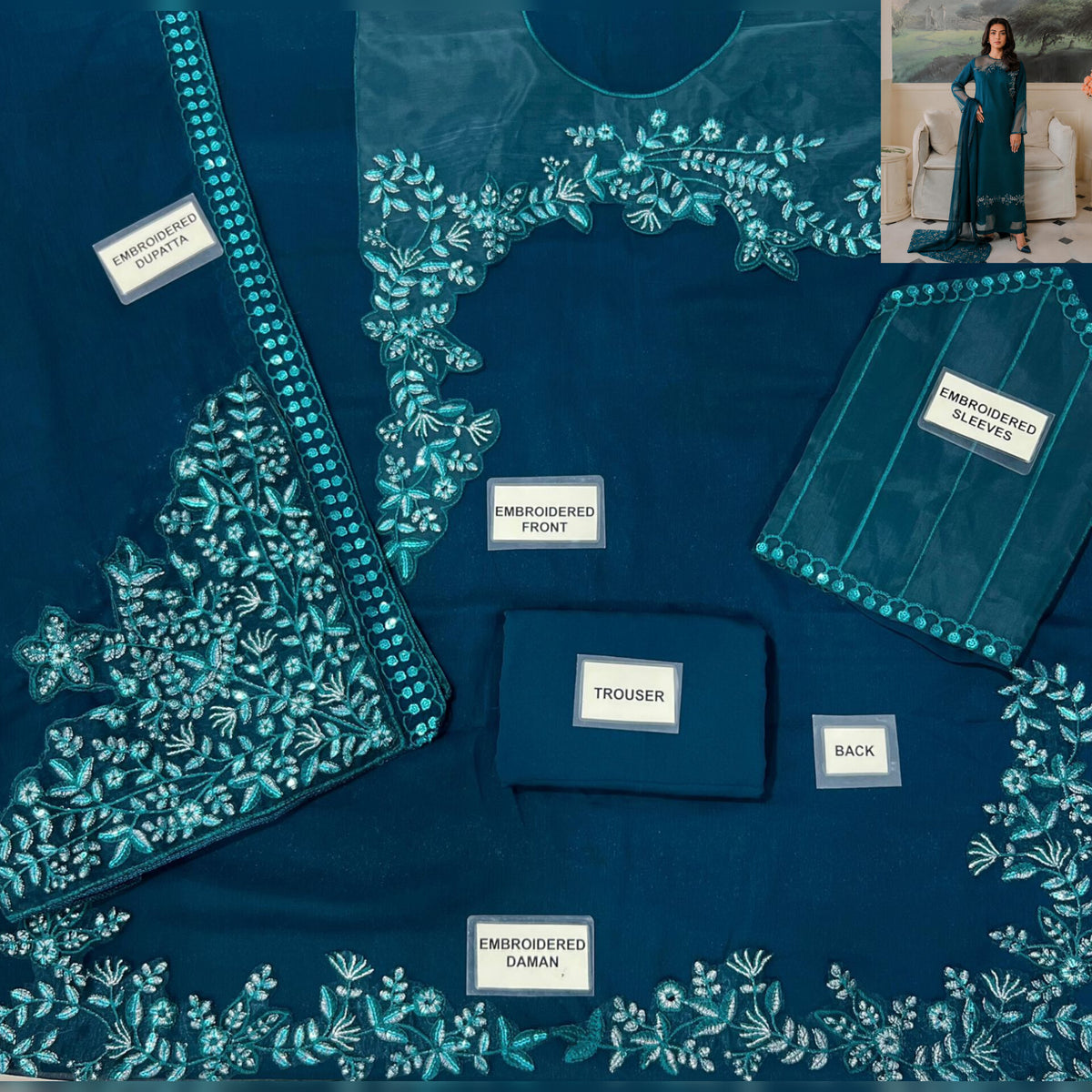 Azal Chiffon Fancy