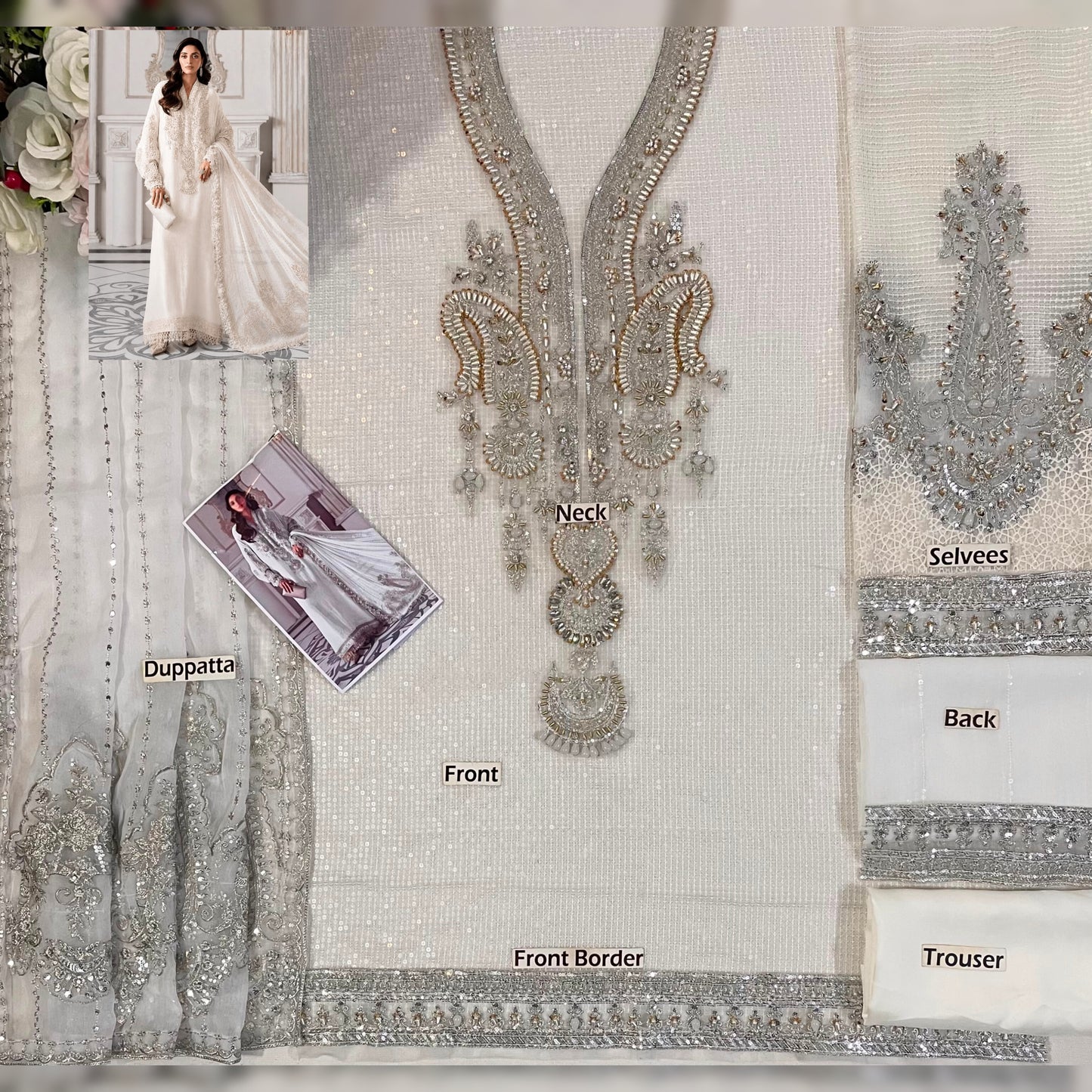Maria B Chiffon Fancy