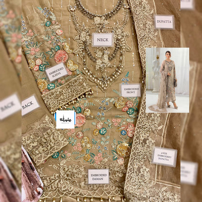 Maria B Chiffon Fancy