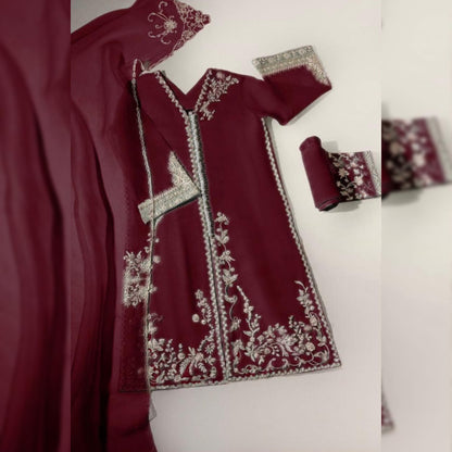 Agha Noor Organza Fancy