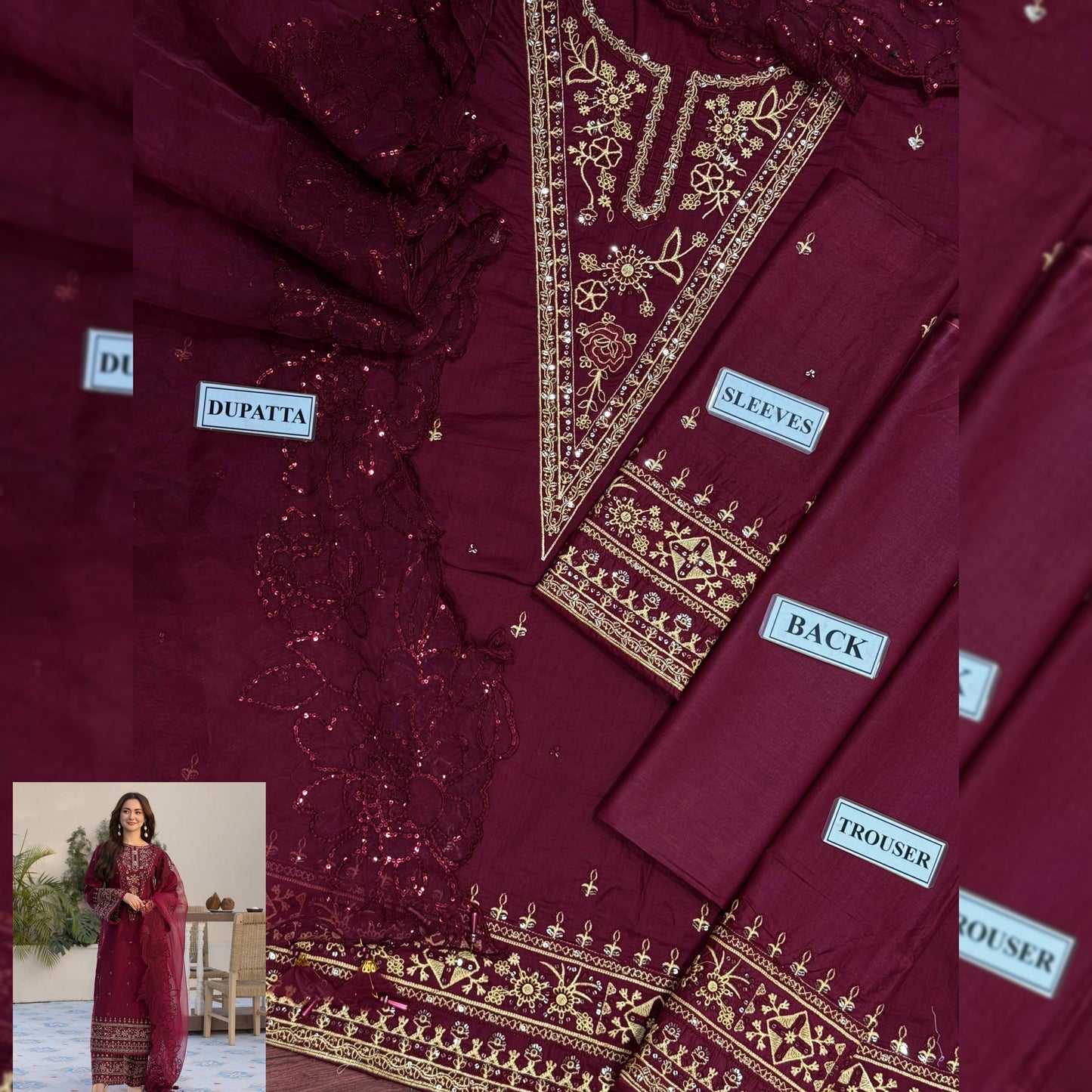 Qalamkar Lawn Fancy