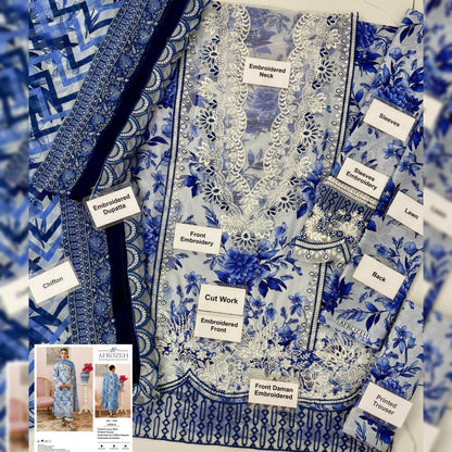 Afrozeh Lawn Fancy