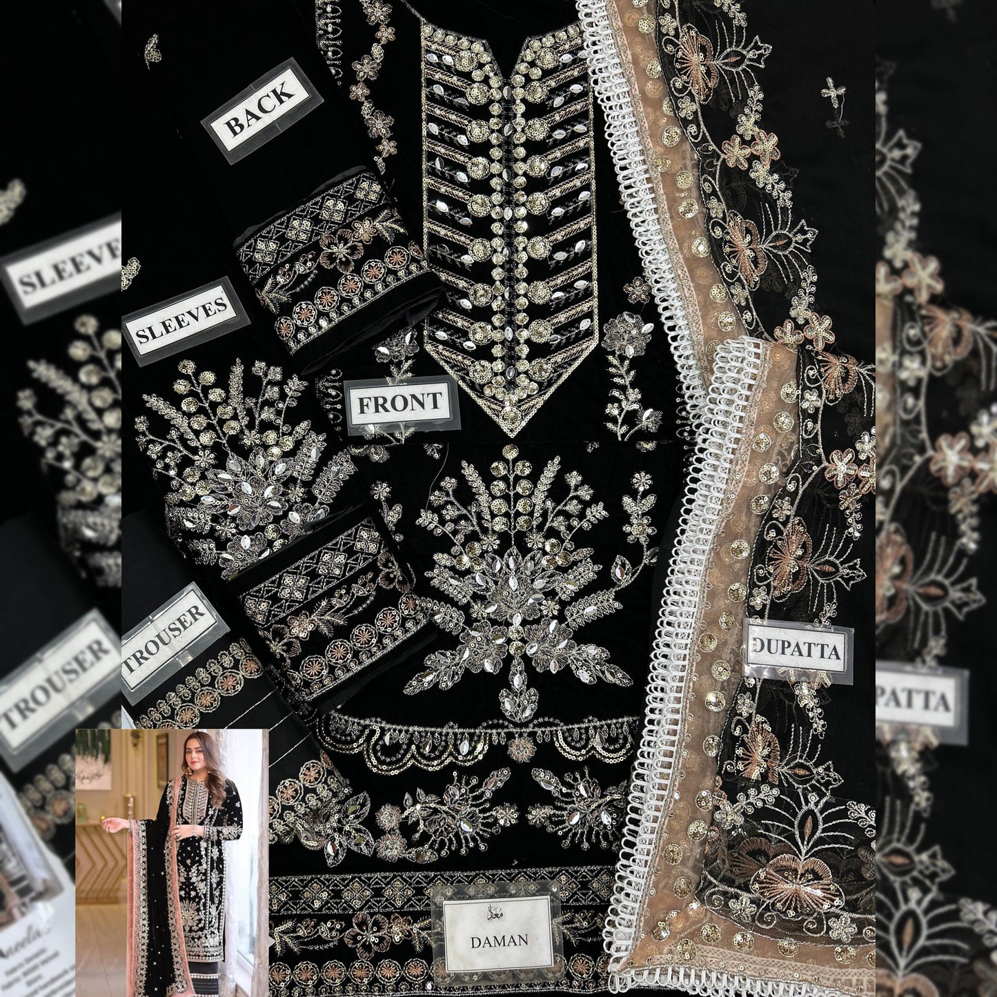 Aneela Velvet Fancy