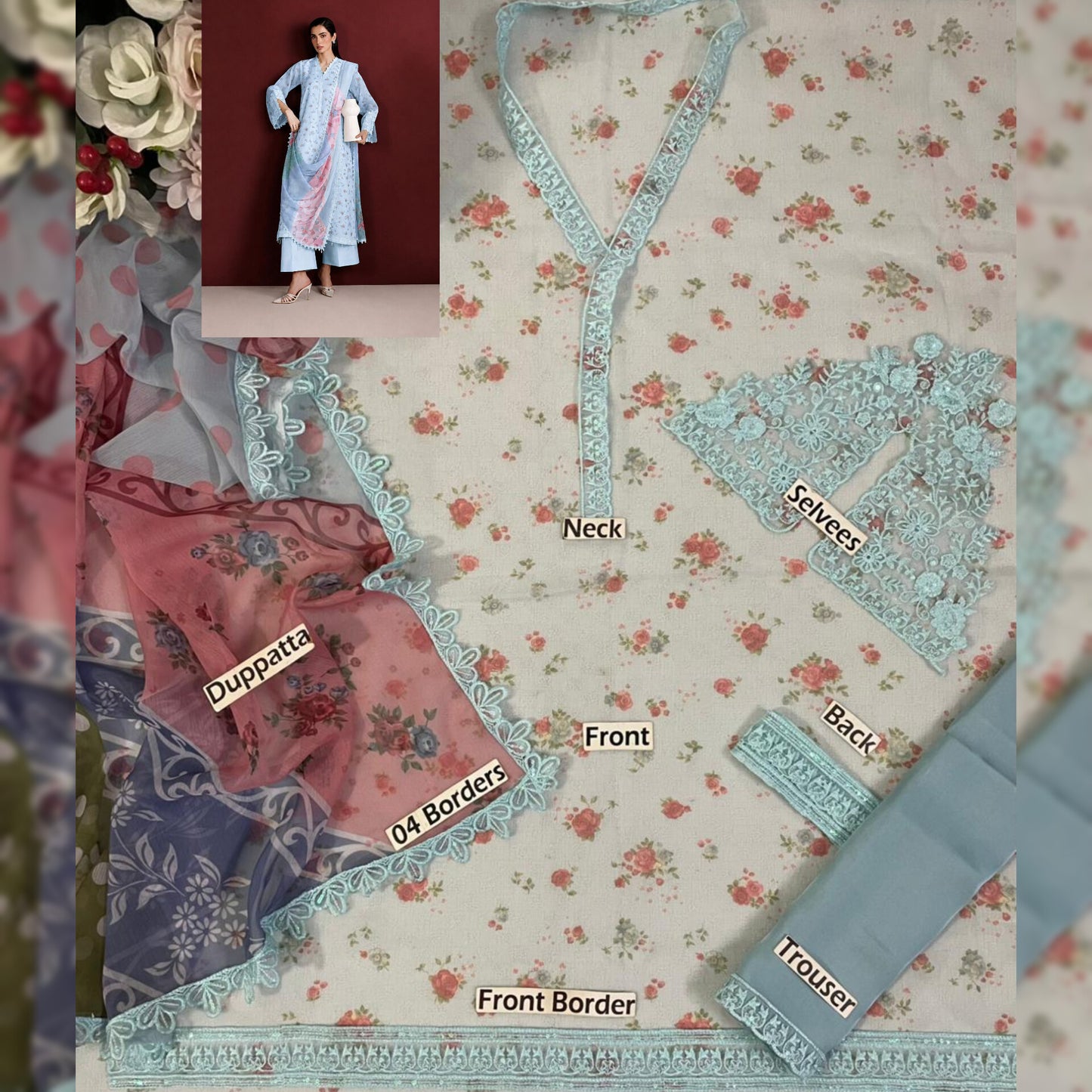 Farasha Chiffon Fancy