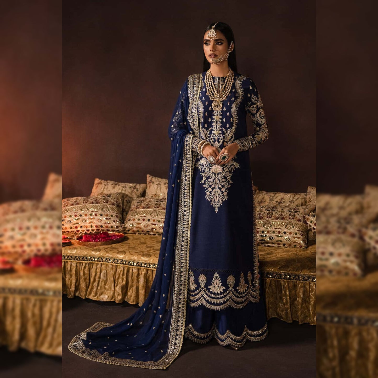 Afrozeh Velvet Fancy