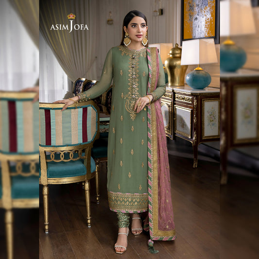 Asim Jofa Chiffon Fancy