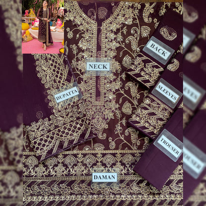 Asim Jofa Chiffon Fancy