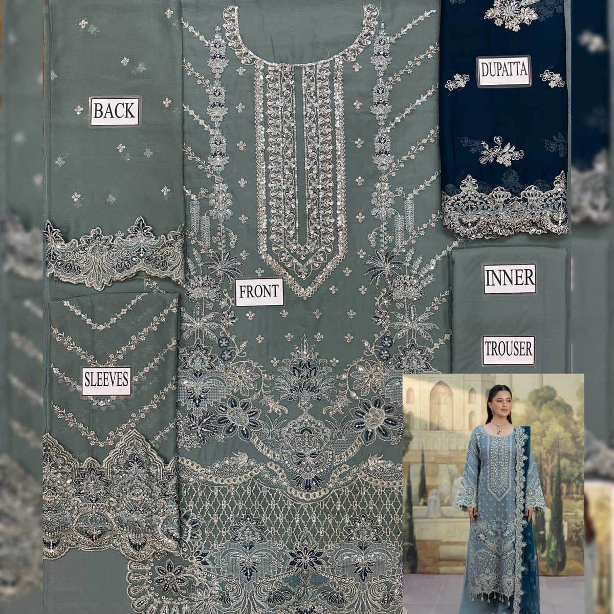 Imrozia Chiffon Fancy