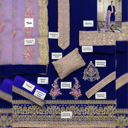 Zainab Chottani Velvet Fancy