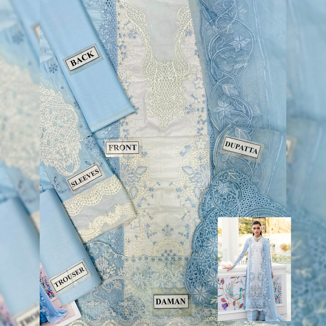 Qalamkar Lawn Fancy