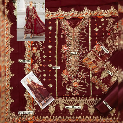 Maria B Chiffon Fancy