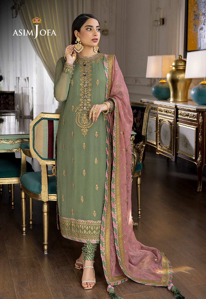 Asim Jofa Chiffon Fancy