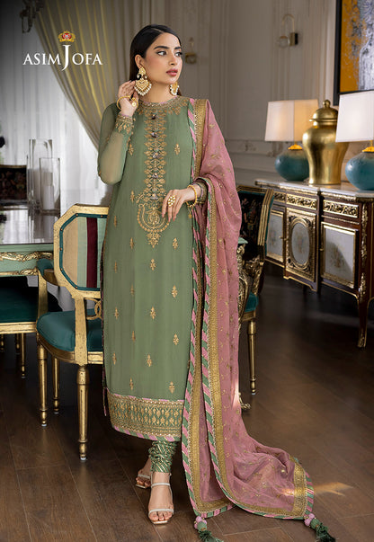 Asim Jofa Chiffon Fancy