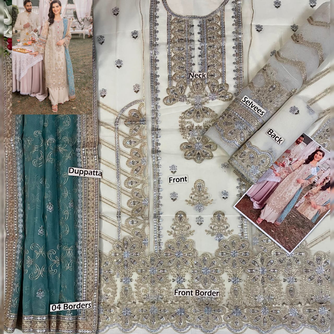 Adan Organza Fancy