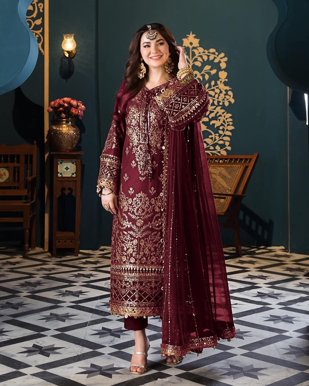 Asim Jofa Chiffon Fancy